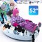 Costway 52" Inflatable Snow Tube Heavy-Duty Inflator with Premium Polyester Oxford Cover